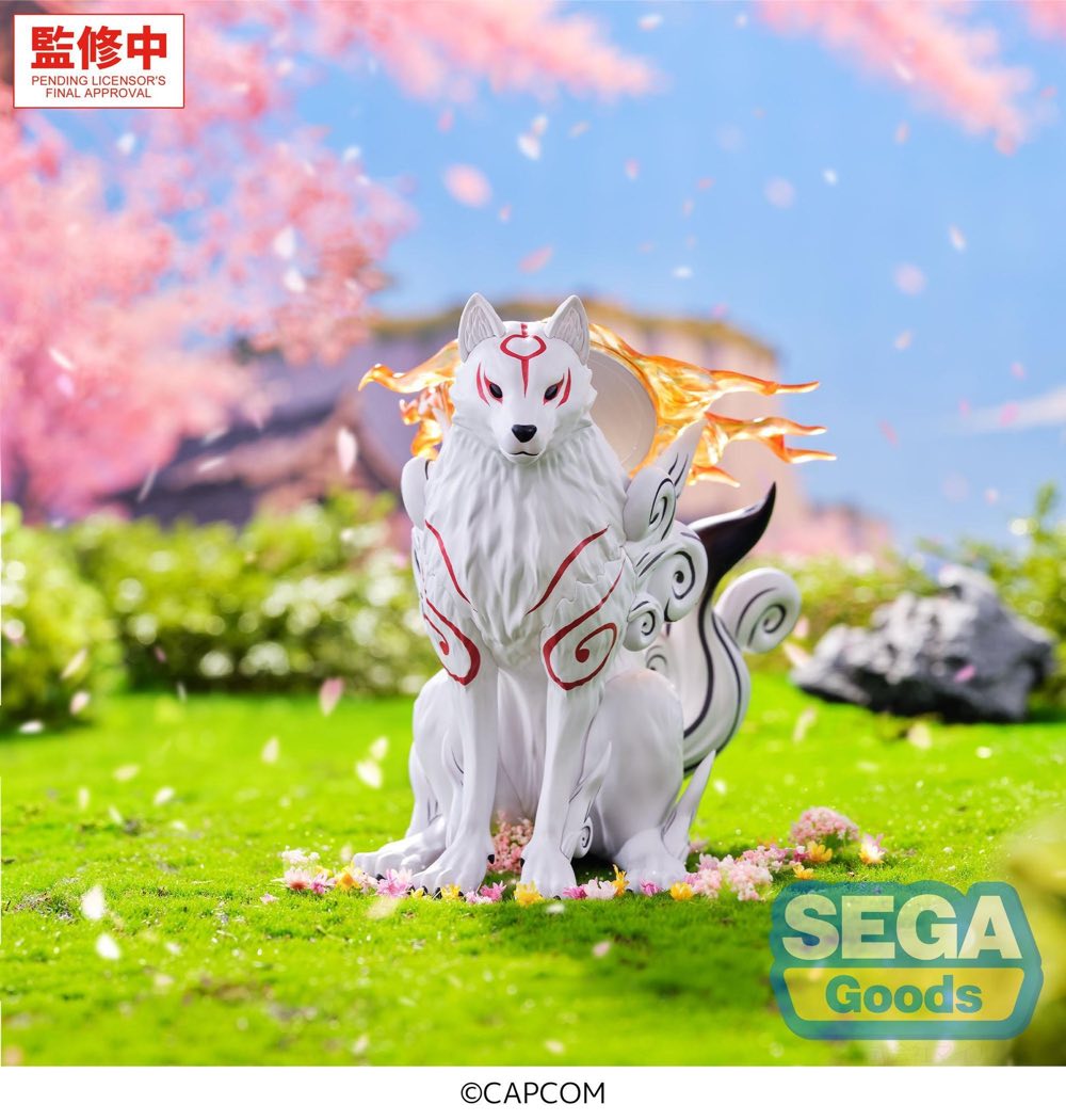 High Premium Figure: Amaterasu (Okami)