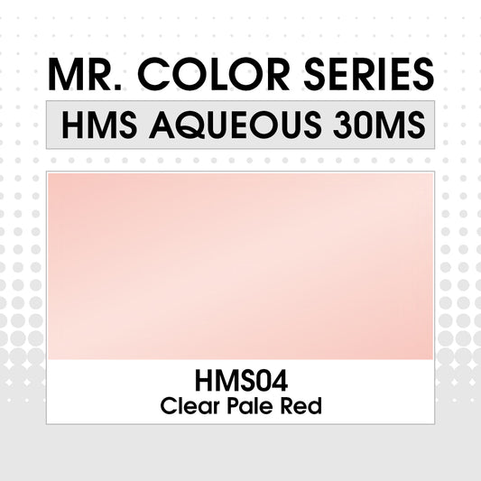 HMS04 Clear Pale Red