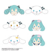 Hug Character Collection Hatsune Miku x Cinnamoroll Plush Keychain (6 Types / 6 Per Box) 