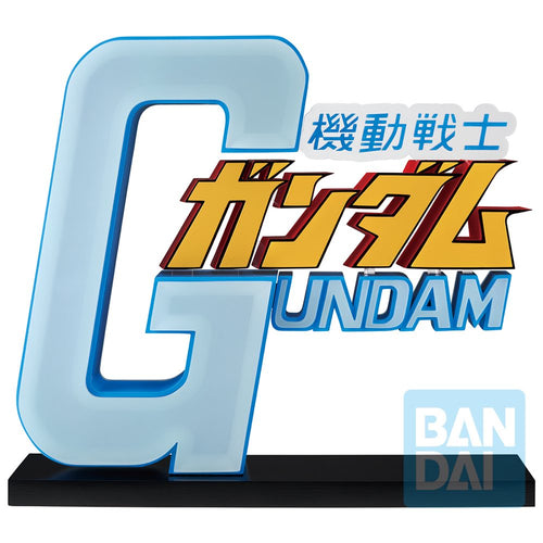 Ichibansho Figure The Gigant Name Mobile Suit Gundam Logo [Universal Century Saga 2] - Box image