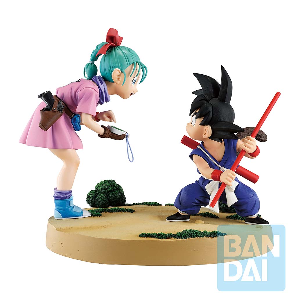 Ichibansho Figure Son Goku & Bulma [Fantastic Adventure 3] (Dragon Ball)