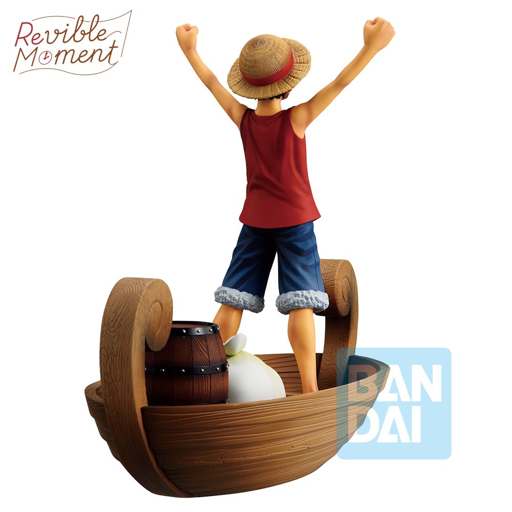 Ichibansho Revible Moment Figure Monkey D. Luffy I'm Going To Become The King Of The Pirates!!!! (Memories Of Adventure and The Shipping Route The Future) (One Piece)