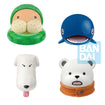 Ichibansho Zakka One Piece Head Magnet [Animals] (4 types / 4 per box) Ichibansho Zakka One Piece Head Magnet [Animals] (box of 6)