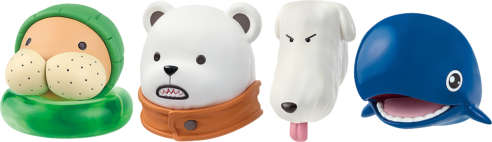 Ichibansho Zakka One Piece Head Magnet [Animals] (4 types / 4 per box) - Box image