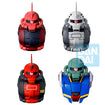 Ichibansho Zakka Zaku Head Magnet [Universal Century Interlude] (4 types / 4 per box) Ichibansho Zakka Zaku Head Magnet [Universal Century Interlude] (box of 4)