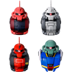 Ichibansho Zakka Zaku Head Magnet [Universal Century Interlude] (4 types / 4 per box) Base, Thumbnail