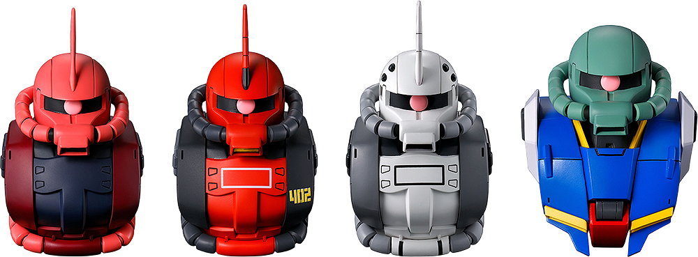 Ichibansho Zakka Zaku Head Magnet [Universal Century Interlude] (4 types / 4 per box) - Box image