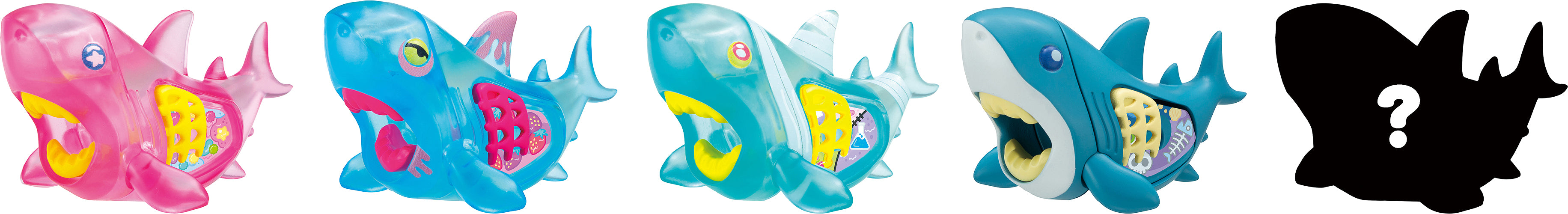 KAITAI Fantasy Clear Shark Collection (5 Types / 4 Per Box) - Box image