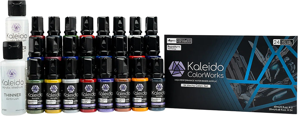 Kaleido ColorWorks 24 Color Mecha Set - Box image