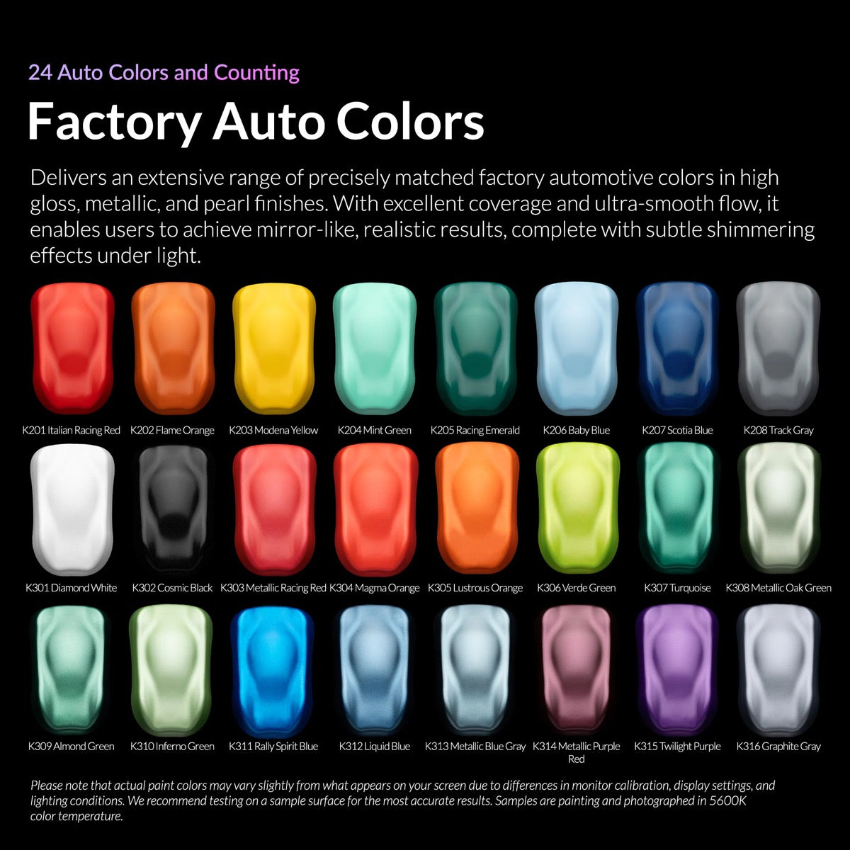Quartz Auto Color Kaleido ColorWorks Auto Colors Acrylic 20ml | Experience RapidAir ...