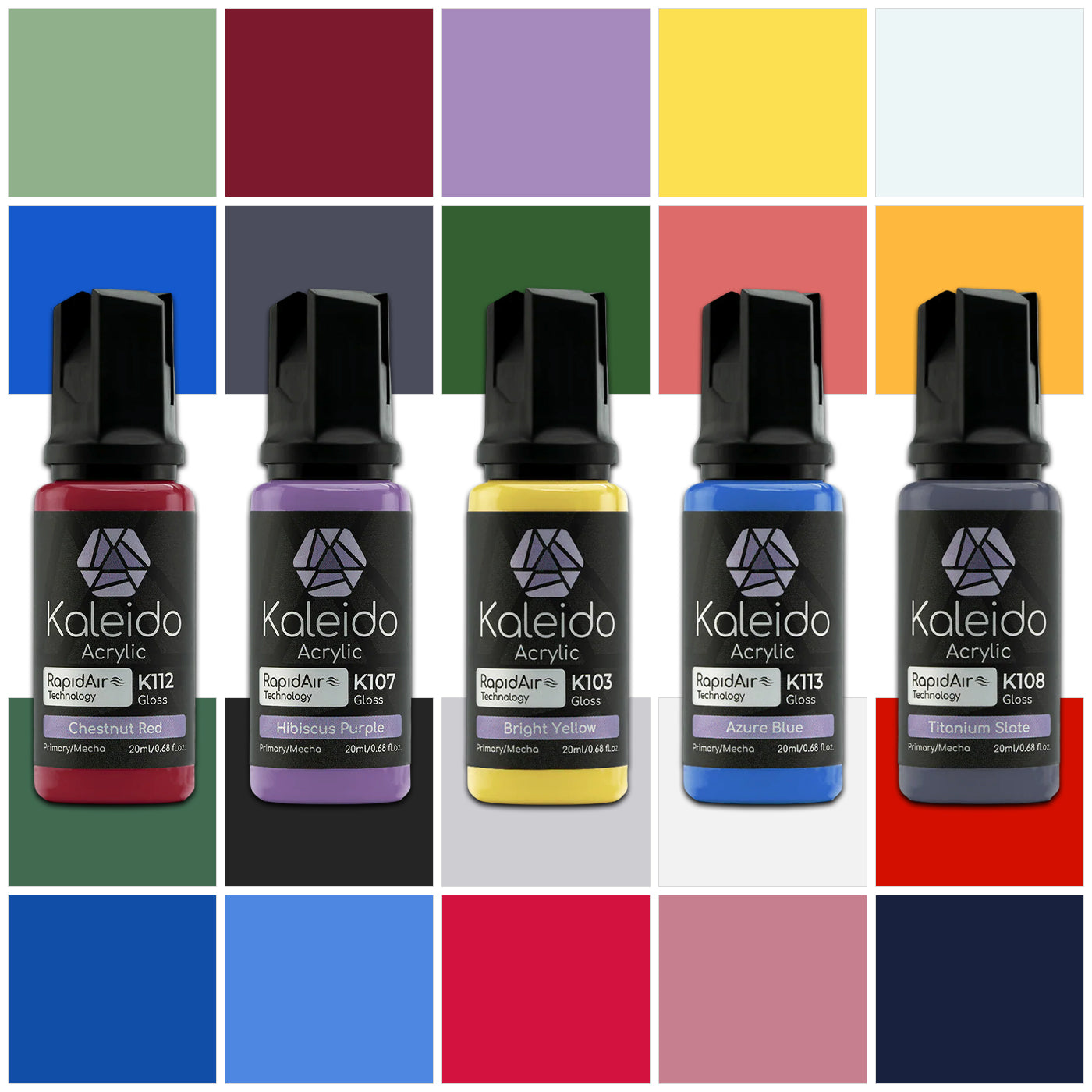 Mechandise Color Kaleido ColorWorks Mecha Colors Acrylic 20ml | Experience RapidAir ...