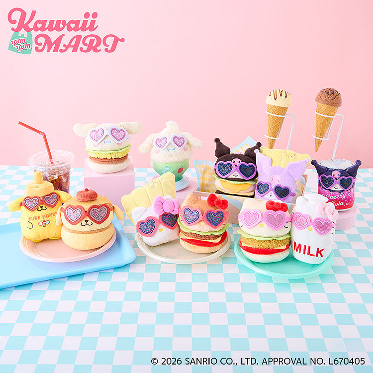 Kawaii YumYum Mart Diner Kuromi's Potate Plush
