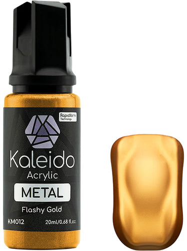 KM012 Kaleido Flashy Gold (Metallic) - Box image