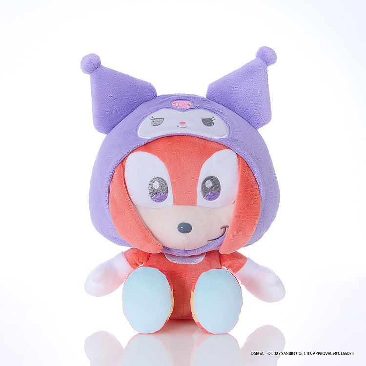 Knuckles x Kuromi M Plush (Sonic & Friends)