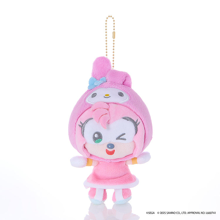 Mascot Plush Amy x My Melody (Sonic & Friends)