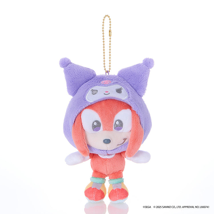 Mascot Plush Knuckles x Kuromi (Sonic & Friends)