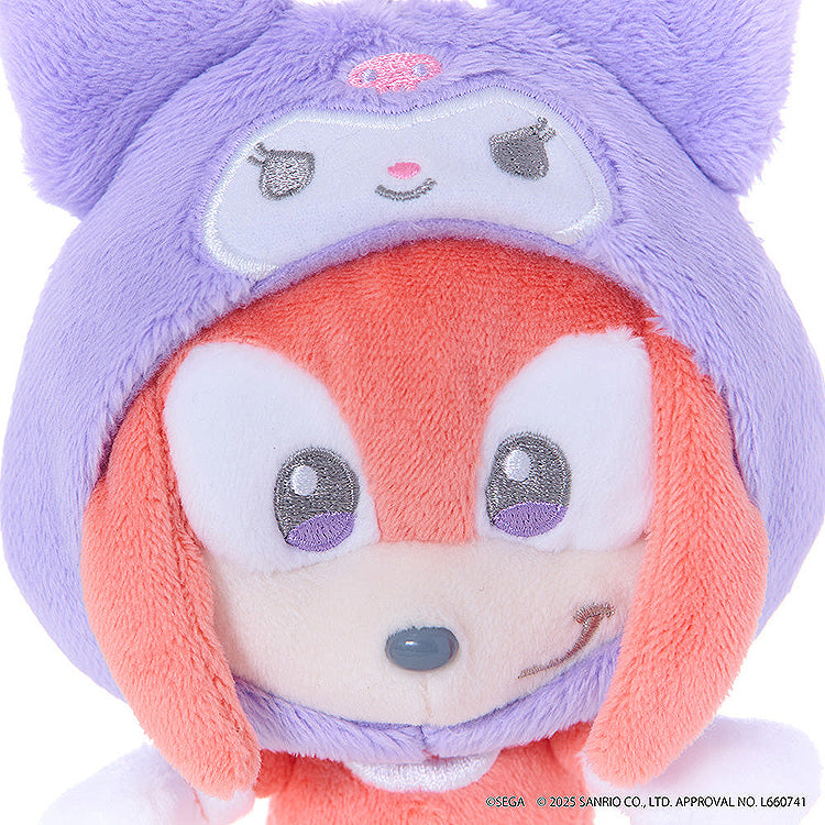 Mascot Plush Knuckles x Kuromi (Sonic & Friends)