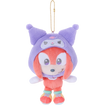 Mascot Plush Knuckles x Kuromi (Sonic & Friends) Base, Thumbnail
