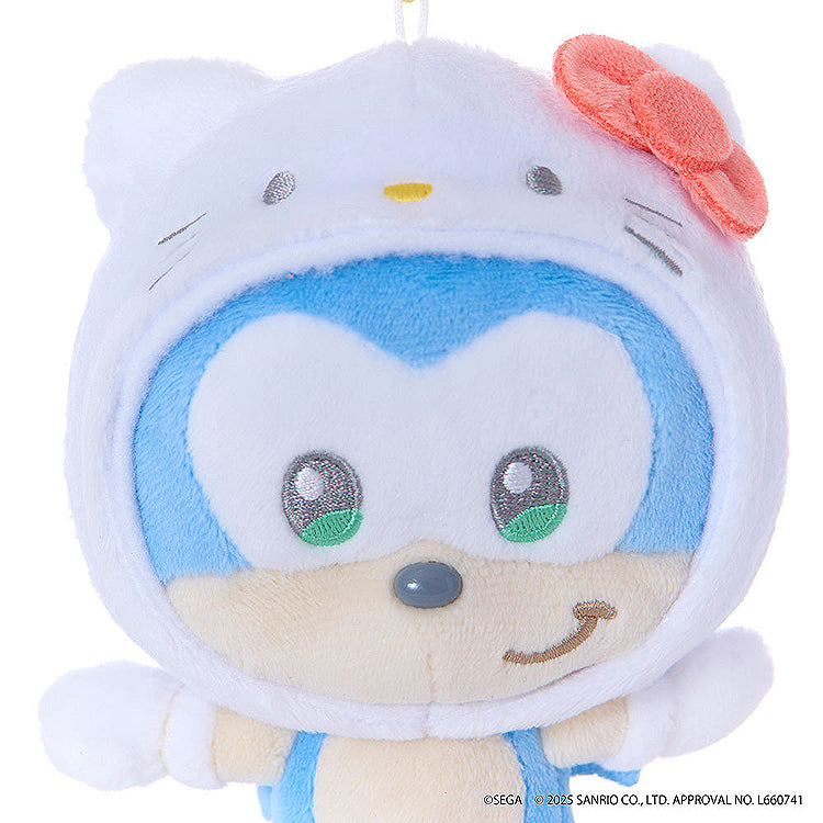 Mascot Plush Sonic x Hello Kitty (Sonic & Friends)