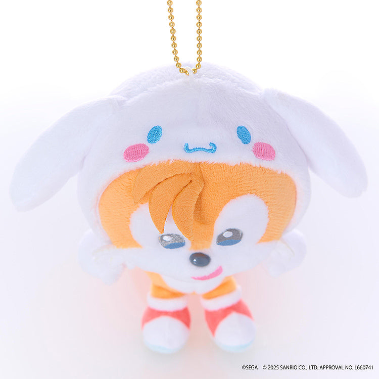 Mascot Plush Tails x Cinnamoroll (Sonic & Friends)