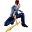 Masterlise Ichibansho Figure Kazuma Kuwabara [Chapter Black Saga] (Yu Yu Hakusho) Thumbnail, Base