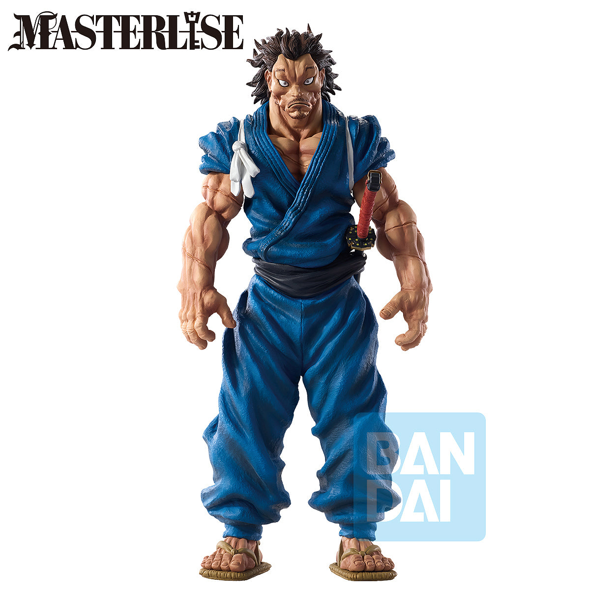Masterlise Ichibansho Figure Musashi Miyamoto (Giant Heartbeat) (Baki)
