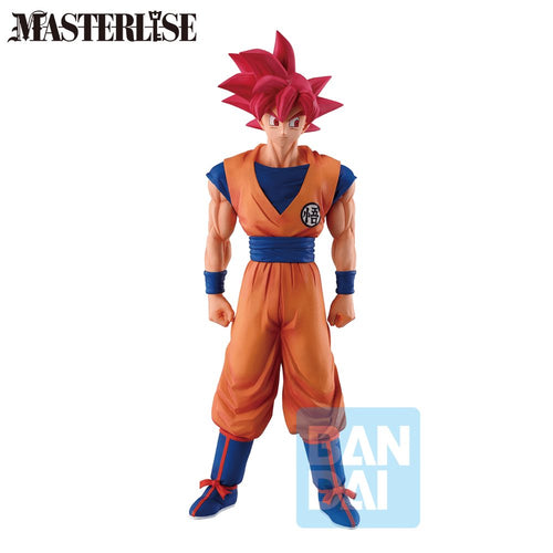 Masterlise Ichibansho Figure Super Saiyan God Son Goku (Battle of Gods) (Dragon Ball Super) - Box image