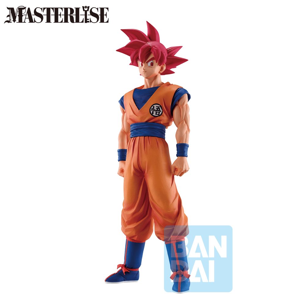 Masterlise Ichibansho Figure Super Saiyan God Son Goku (Battle of Gods) (Dragon Ball Super)