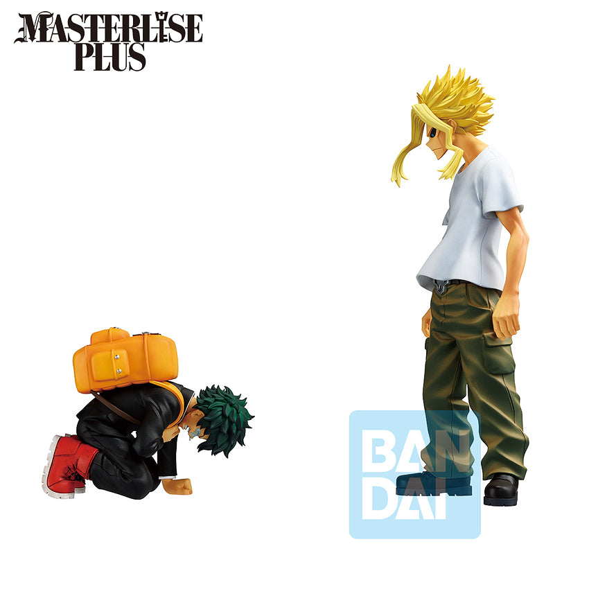 Masterlise Plus Ichibansho Figure Izuku Midoriya & All Might [The Story of How He Became the Greatest Hero] (My Hero Academia)