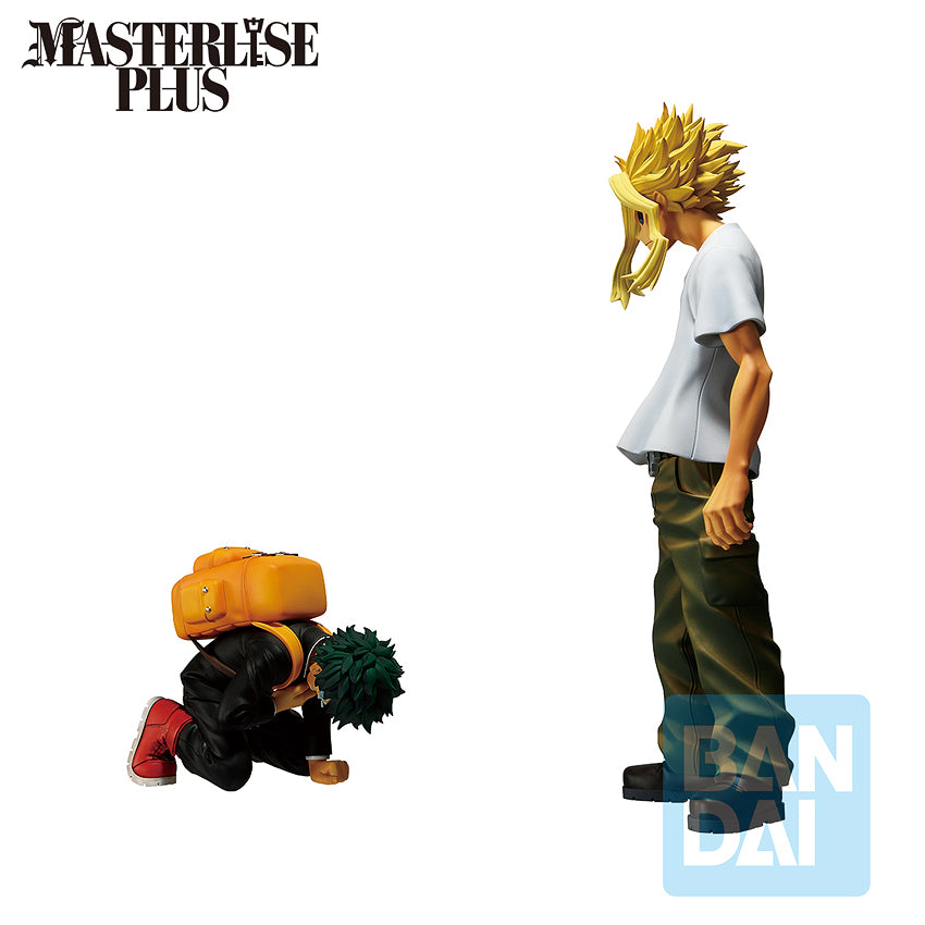 Masterlise Plus Ichibansho Figure Izuku Midoriya & All Might [The Story of How He Became the Greatest Hero] (My Hero Academia)