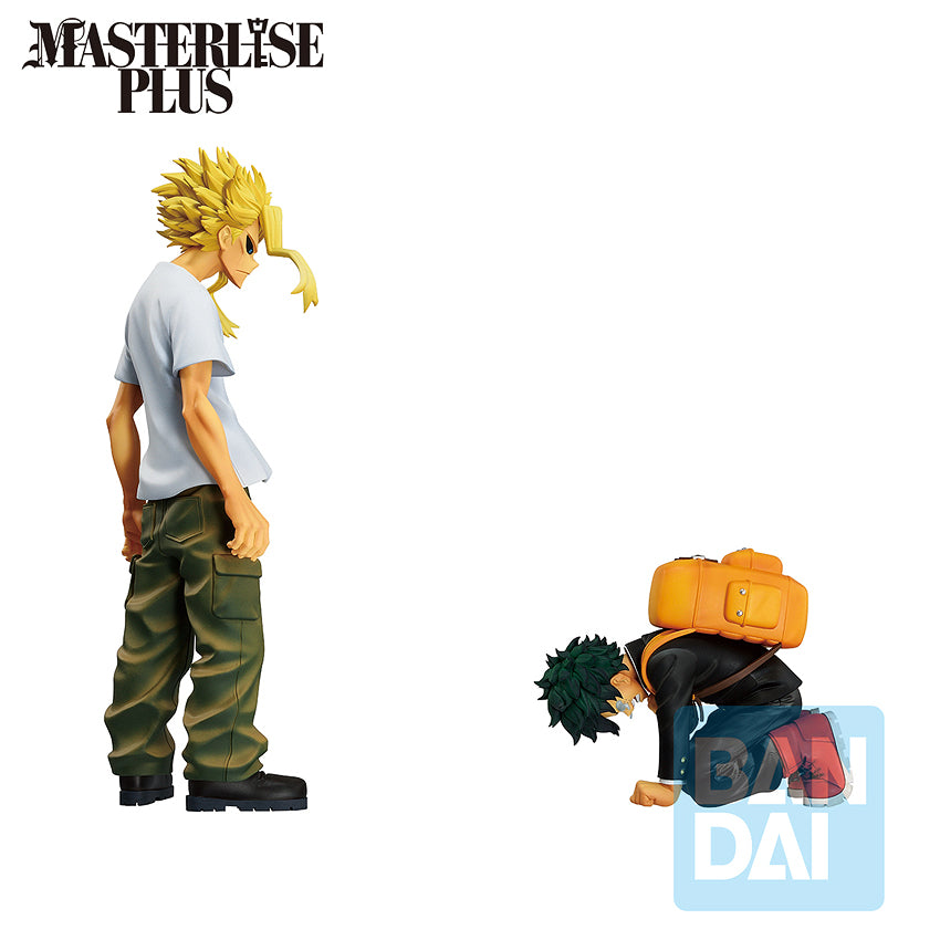 Masterlise Plus Ichibansho Figure Izuku Midoriya & All Might [The Story of How He Became the Greatest Hero] (My Hero Academia)