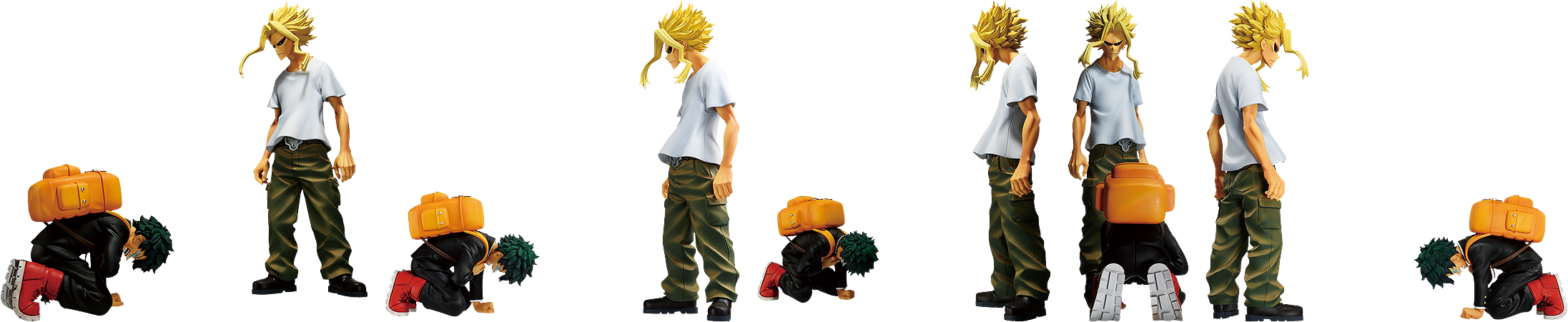 Masterlise Plus Ichibansho Figure Izuku Midoriya & All Might [The Story of How He Became the Greatest Hero] (My Hero Academia) - Box image