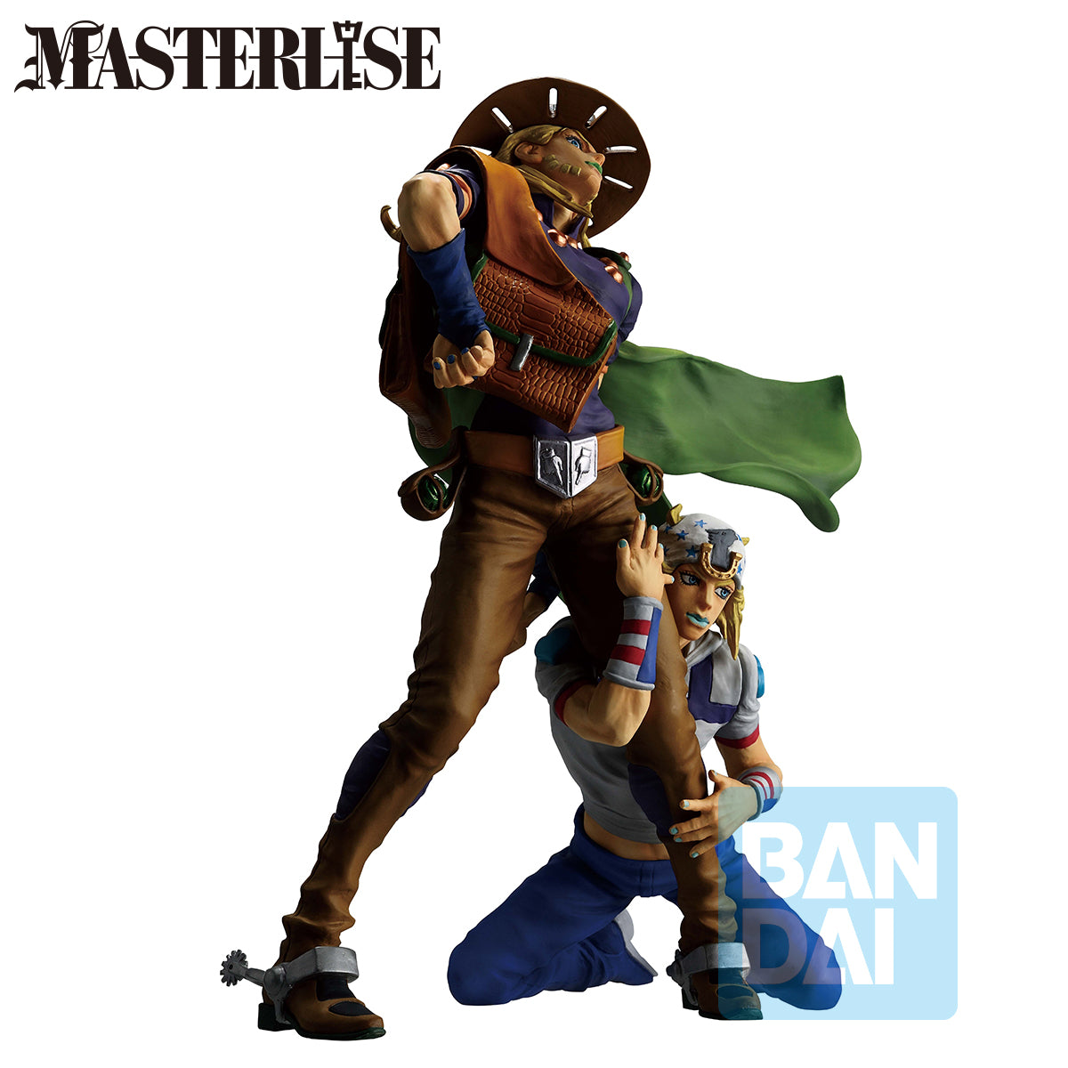Masterlise Plus Ichibansho Figure Johnny Joestar & Gyro Zeppeli (The Gathering of Stars) (Jojo's Bizarre Adventure)