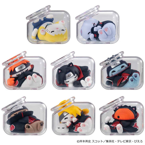 Mega Cat Project Good Night Nyaruto! Gathering Akatsuki Edition Vol.2 (8 types / 8 per box) - Box image