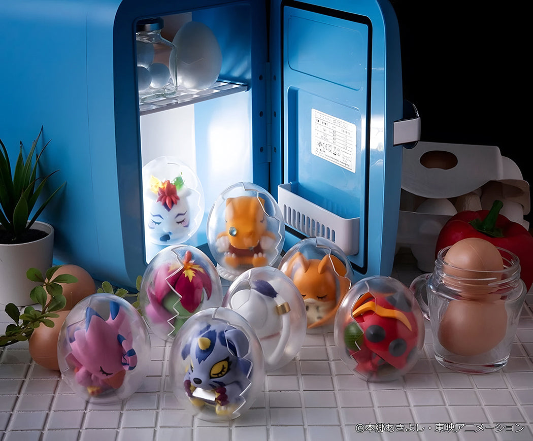 MEGA EGG FIGURE Digimon Adventure Good Night Digicolle! (8 types / 8 per box)