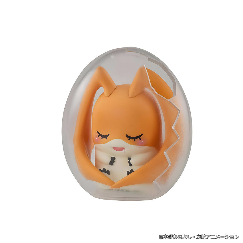 MEGA EGG FIGURE Digimon Adventure Good Night Digicolle! (8 types / 8 per box)