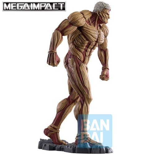 Mega Impact Ichibansho Figure Armored Titan (Battle of Heaven and Earth) (Attack on Titan) - Box image