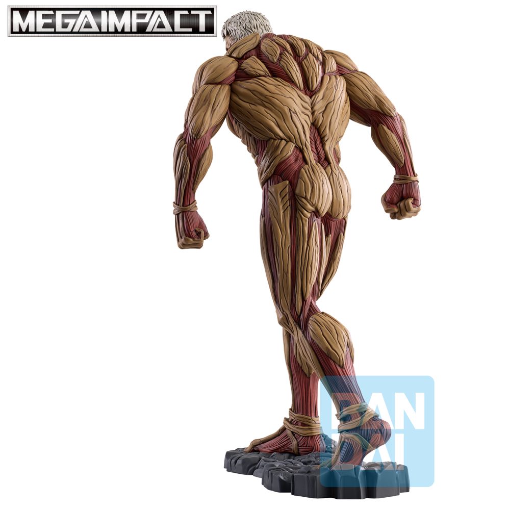 Mega Impact Ichibansho Figure Armored Titan (Battle of Heaven and Earth) (Attack on Titan)