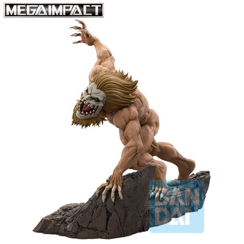 Mega Impact Ichibansho Figure Jaw Titan (Battle of Heaven and Earth) (Attack on Titan) - Box image