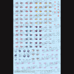Megami Device Desire Maiden Raider Sugar Glaze Eye Decal Set Base, Thumbnail