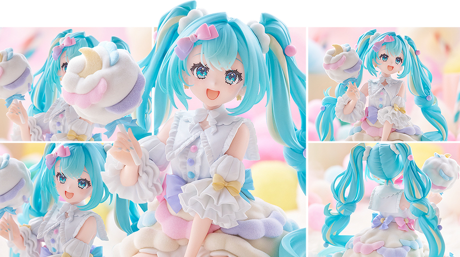 Melffy Figure: Hatsune Miku Sugar Cloud - Box image