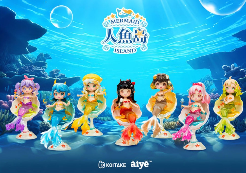 Mermaid Island Doll Series (Box of 6)