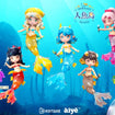 Mermaid Island Doll Series (6 Types / 6 Per Box) Mermaid Island Doll Series (Box of 6)