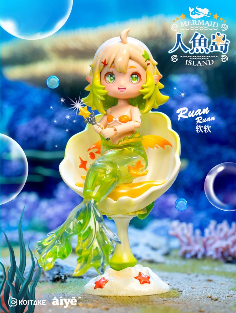 Mermaid Island Doll Series (Box of 6)