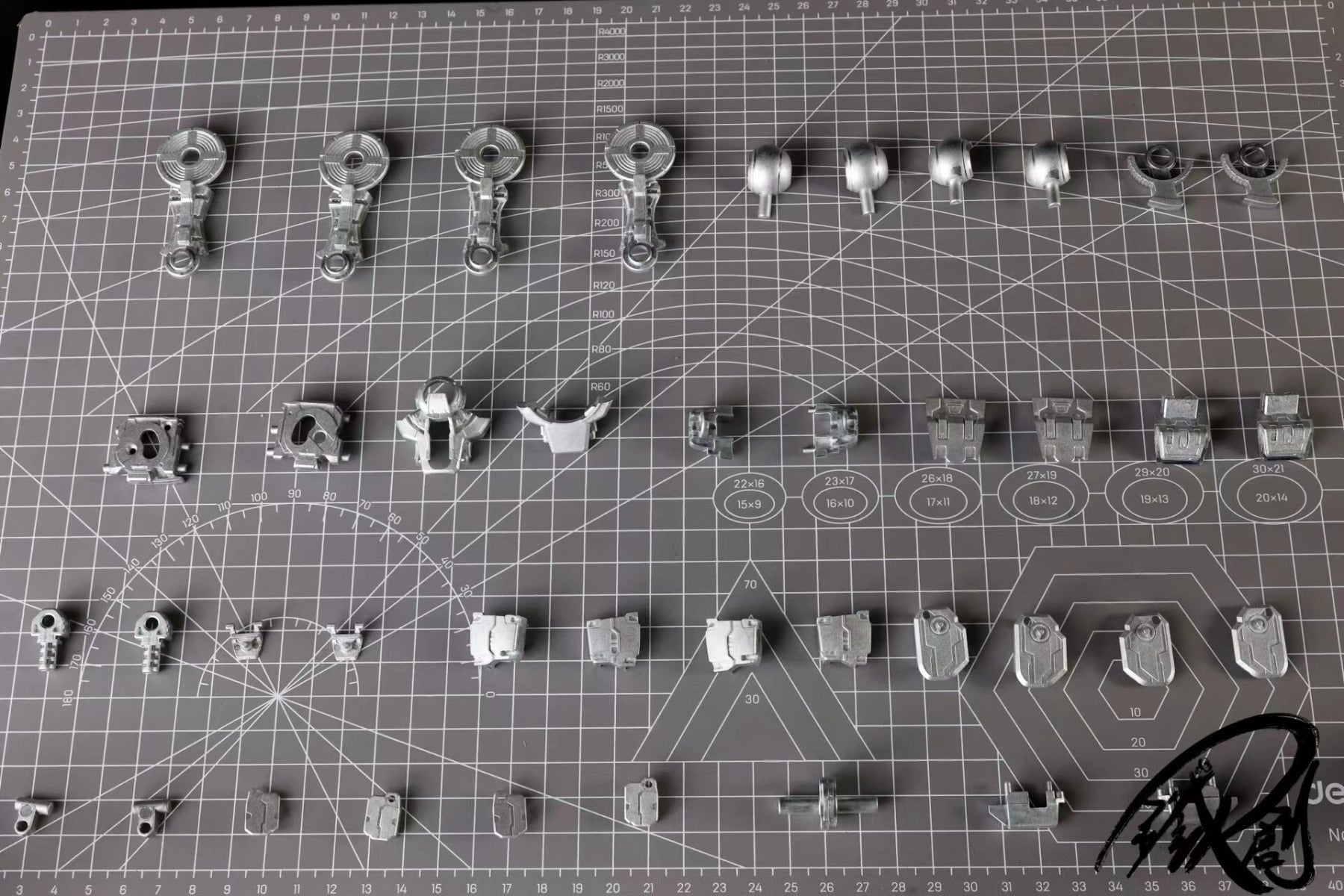 Metal Alloy Inner Frame / Metal Parts Set for MG Exia or Avalanche Exi ...