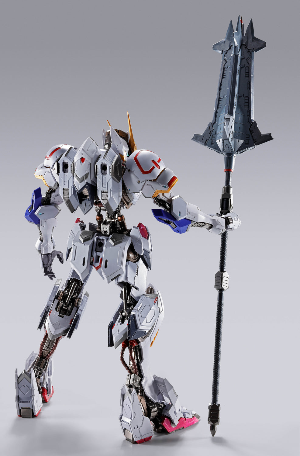 Metal Build Gundam Barbatos (4th Form) + Boomerang Mace