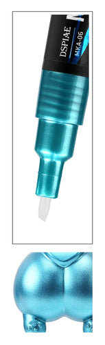 MKA06 Metallic Cyan Marker - Box image