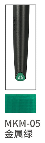 MKM05 Metallic Green Acrylic Marker - Box image