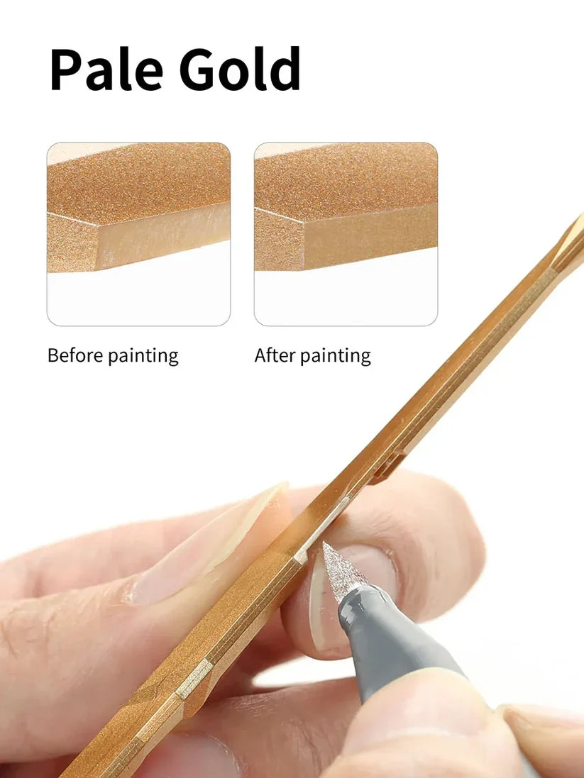 MKM09 Pale Gold Acrylic Marker