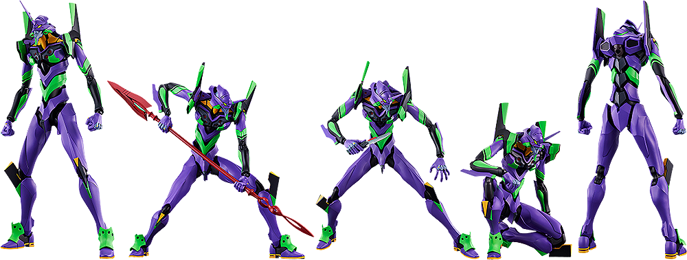 MODEROID DX-SCALE Evangelion Unit-01 Test Type [Luminous Set Edition] (Rebuild of Evangelion) - Box image